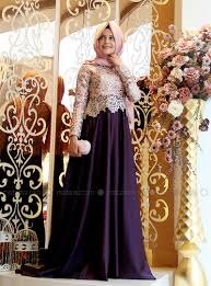 10 Contoh Model Baju Muslim untuk Pesta Terbaru 2015