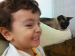 O menino pergunta: Papai Noel,
