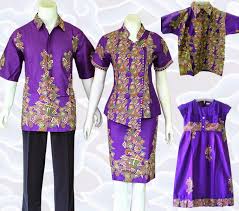 BAJU LEBARAN BATIK KELUARGA MUSLIM TERBARU MURAH
