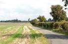 SP4065 : North along the track to 'The Baby Barn' children's nursery - via Daymix