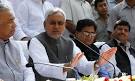 leader and former Chief Minister of Bihar Nitish Kumar with.