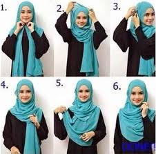 Tutorial Cara Memakai Hijab Pashmina Simple dan Modis