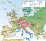 Image:Viking, Magyar and Saracen Invasions in 9th and 10th Century ...