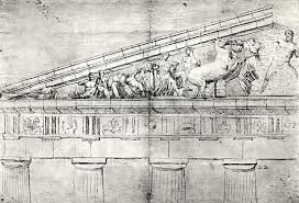 Study of a pediment from the Parthenon - Jacques Carrey als ...