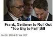 Frank, Geithner to Roll Out 