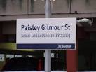 Dual language sign. The only one I could see was on the east end of Platform - via Daymix