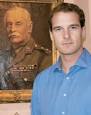 Dan Snow with a portrait of his great grandfather, Sir Thomas Snow - article-1082047-02508A32000005DC-125_233x295