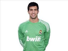 Fernando Pacheco, portero del Real Madrid