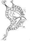 Lisa Frank coloring page