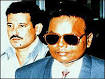 Trinidad gang boss Dole Chadee (right) was executed in 1999 - _40736807_chadee203