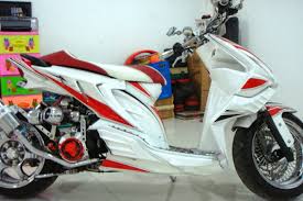 Foto gambar modifikasi motor honda beat fi drag pop 2010 2015 2011 ...