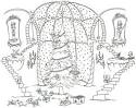 Organ coloring page