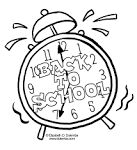 Back to School coloring page