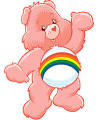 Free Care Bear Cheer Bear Cartoon Clipart - I-