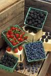 Strawberries blueberries and - via Daymix