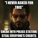 steal ev - Adam Jensen