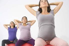 yoga ball during pregnancy