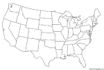 United States coloring page