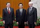 Hu Jintao Meets with European Council President Herman Van Rompuy ...