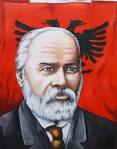 ISMAIL QEMALI. Oil on paper. AZEM BEJTA - Ismail Qemali