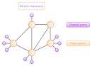 Example: Skype network - via Daymix