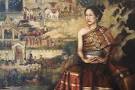 Memories of Lan Xang Painting by Sompaseuth Chounlamany - Memories ...