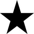 Black Star Clip Art - Black Star Image