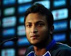 Shakib Al Hasan addresses the