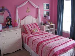 Bedroom : Disney Princess Room Decor With Pink Comfort Bed Also ...