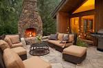 outdoor fireplace ideas | KITCHENTODAY