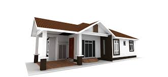 Banglo mewah dgn reka bentuk moden yg menarik utk masa kini