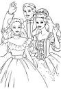 Barbie Princess coloring page