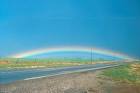 rainbows in the sky