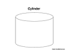 Cylinder coloring page