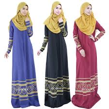 Muslim abaya dress muslim hijab dress turkish women clothes ...