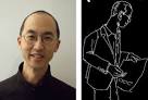 Tan Lin in 2010; left: Tan Lin sketched by Mimi Gross as part of Poetry ... - Gross-Lin-Resize