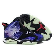 Air Jordan 6 Galaxy Purple Black Basketball Shoes $59.90 Low price ...