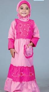 Belanja gambar baju muslim keluarga bahan sifon kombinasi - beli ...