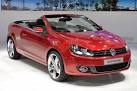 Geneva 2011: 2012 Volkswagen Golf Cabriolet pops its top, just can ...