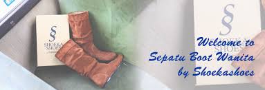 Jual Sepatu Boots Wanita Kulit Asli Online