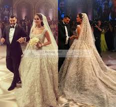 2015 High end Amazing Arabic Wedding Dresses luxury Beadeing ...
