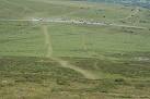 Whitchurch: south from Cox Tor. View towards a car park on the B3357 - via Daymix
