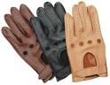 Wheelskin Genuine Deerskin Leather Driving Gloves 