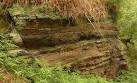 SK0543 : Sandstone geology at - via Daymix
