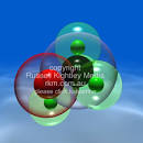 methanol molecule, image by Russell Kightley Media