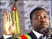 Faure Gnassingbe at his