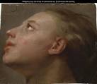 Head Of A Woman Looking Up - Gaetano Gandolfi - painting1