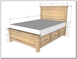 Queen Size Bed Frame Design Plans - Beds : Home Furniture Design ...