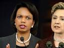 Guess who's coming to dinner? Condoleeza Rice and Hillary Clinton