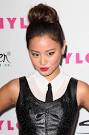 Jamie Chung rocks a big bun